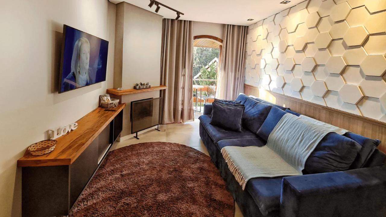 Duplex Luxo Com Piscina Aquecida, Lareira E Wifi Appartement Campos do Jordão Buitenkant foto