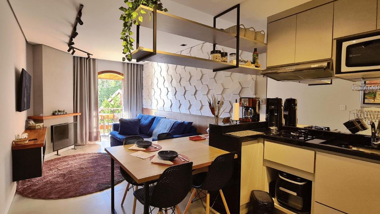 Duplex Luxo Com Piscina Aquecida, Lareira E Wifi Appartement Campos do Jordão Buitenkant foto