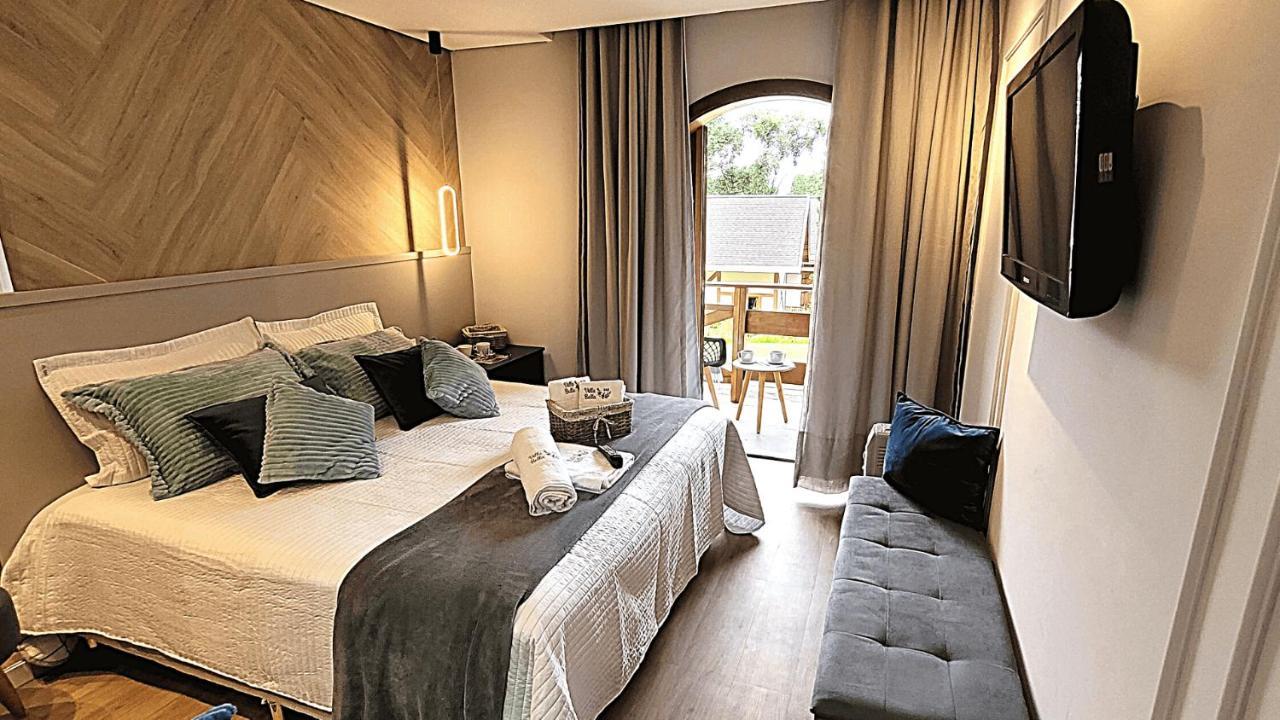 Duplex Luxo Com Piscina Aquecida, Lareira E Wifi Appartement Campos do Jordão Buitenkant foto