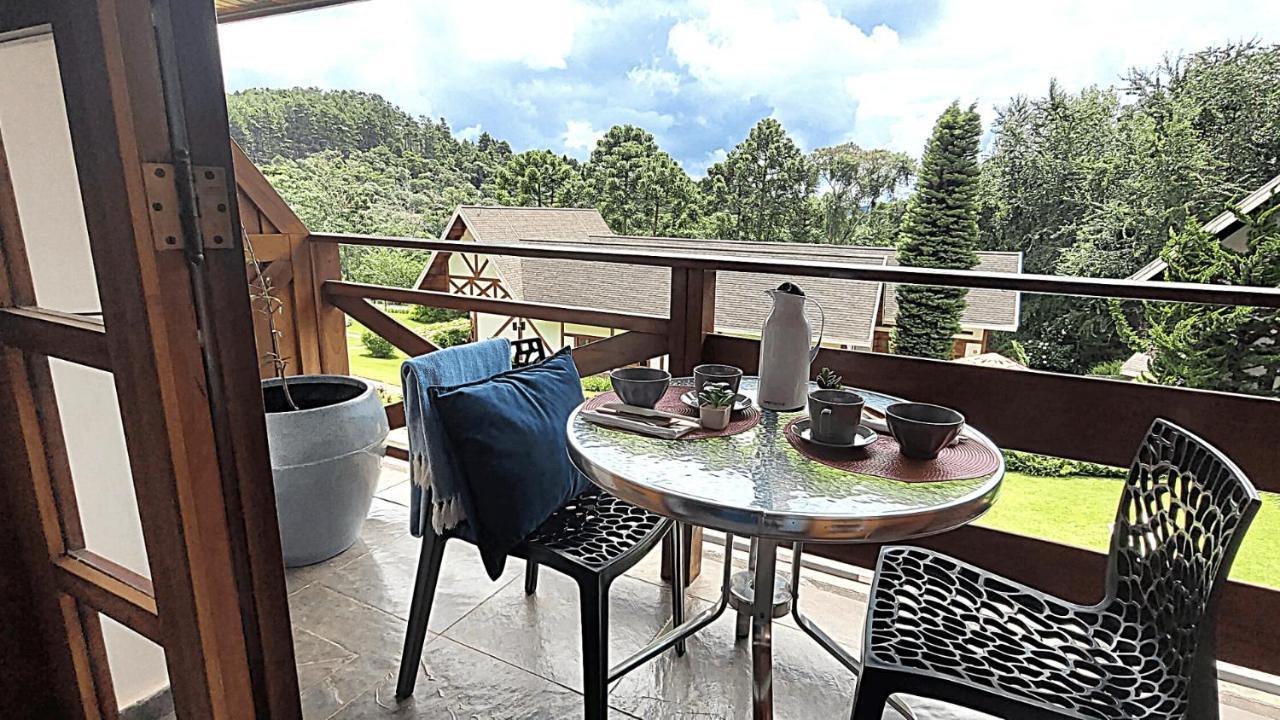 Duplex Luxo Com Piscina Aquecida, Lareira E Wifi Appartement Campos do Jordão Buitenkant foto