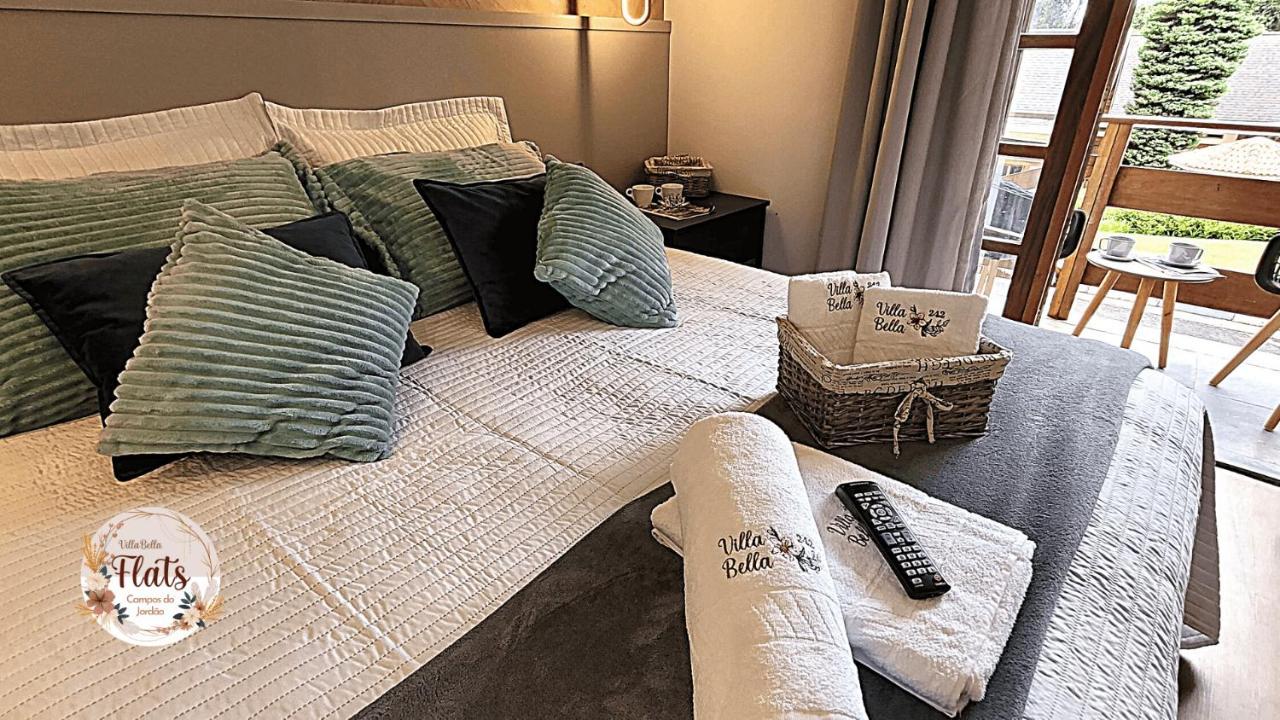 Duplex Luxo Com Piscina Aquecida, Lareira E Wifi Appartement Campos do Jordão Buitenkant foto