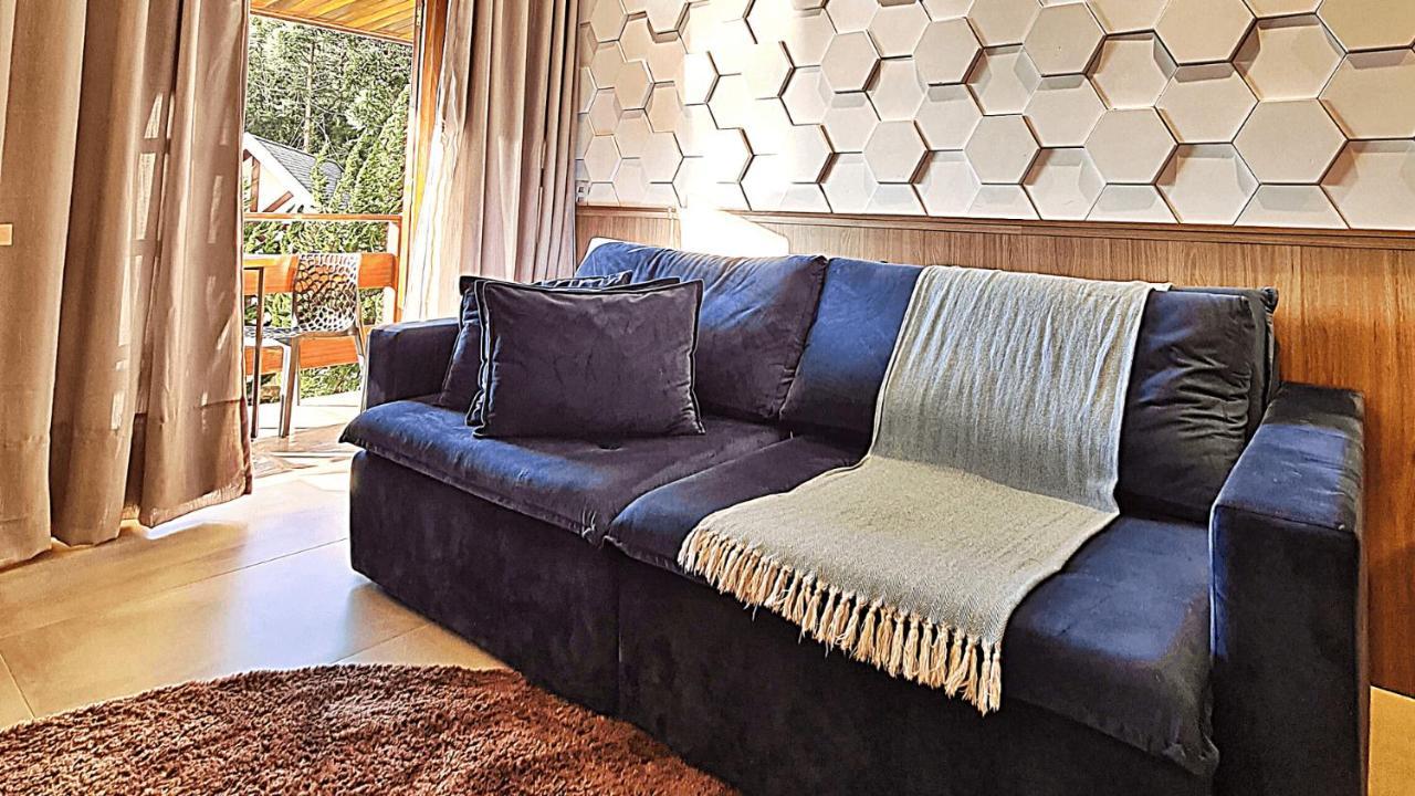 Duplex Luxo Com Piscina Aquecida, Lareira E Wifi Appartement Campos do Jordão Buitenkant foto