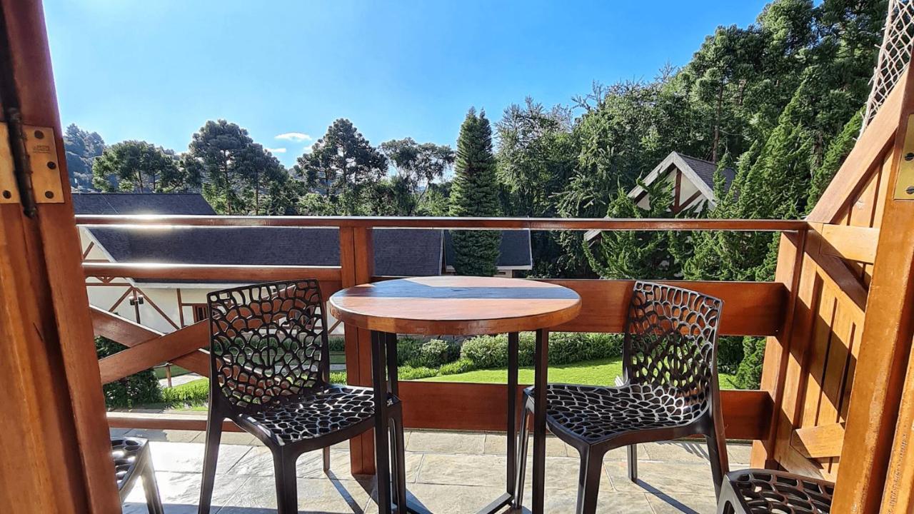 Duplex Luxo Com Piscina Aquecida, Lareira E Wifi Appartement Campos do Jordão Buitenkant foto